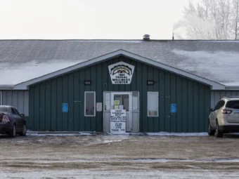 The exterior of a health clinic