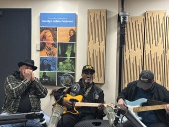 Memphis Gold plays live during Juneau Afternoon on May 9, 2025. (Bostin Christopher/KTOO)