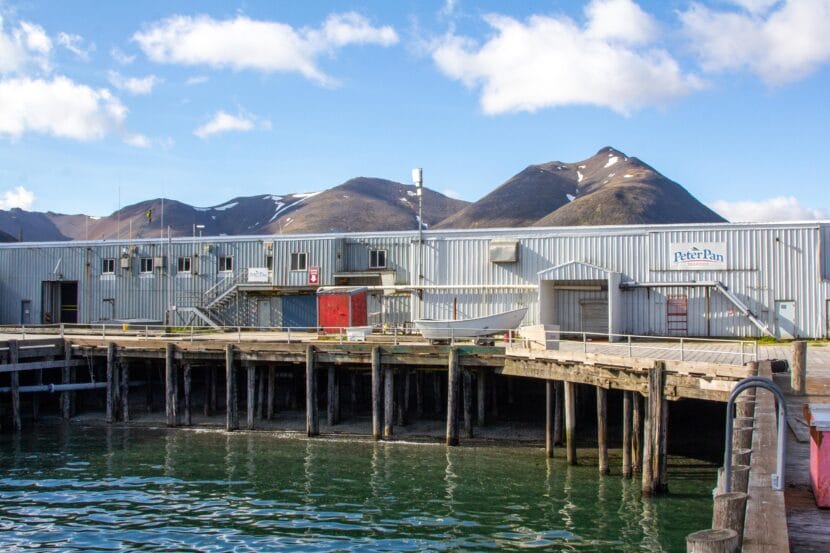 Peter Pan's King Cove facility, pictured in June 2024, has been out of operation since January of that year.