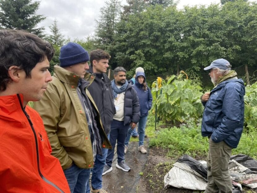 Food policy advocates at a 2024 meeting in Homer, hosted by the Alaska Food Policy Council, to discuss ways of supporting local farmers.