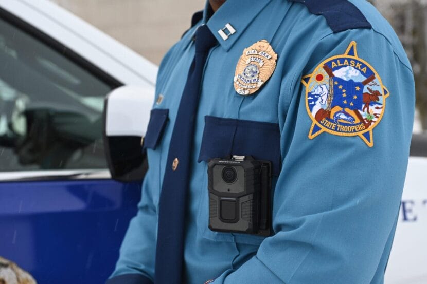 The Alaska Department of Public Safety unveiled its draft policy for body-worn cameras for state troopers on Wednesday. Officials anticipate outfitting officers with cameras this spring.