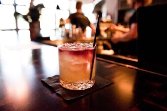 a drink