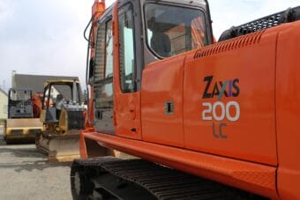 Prep begins for new construction on the corner of 8th Street and K Street.