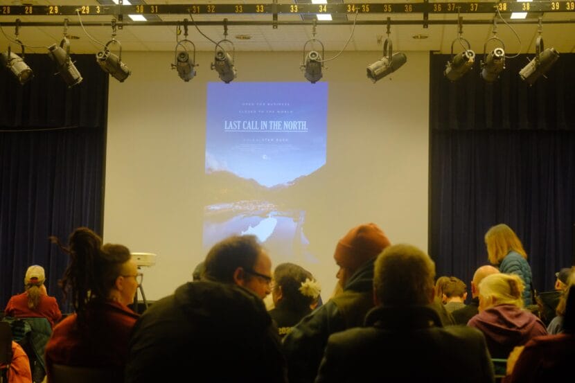 Skagway residents attended a local screening of a new documentary about how the community fared during the pandemic.